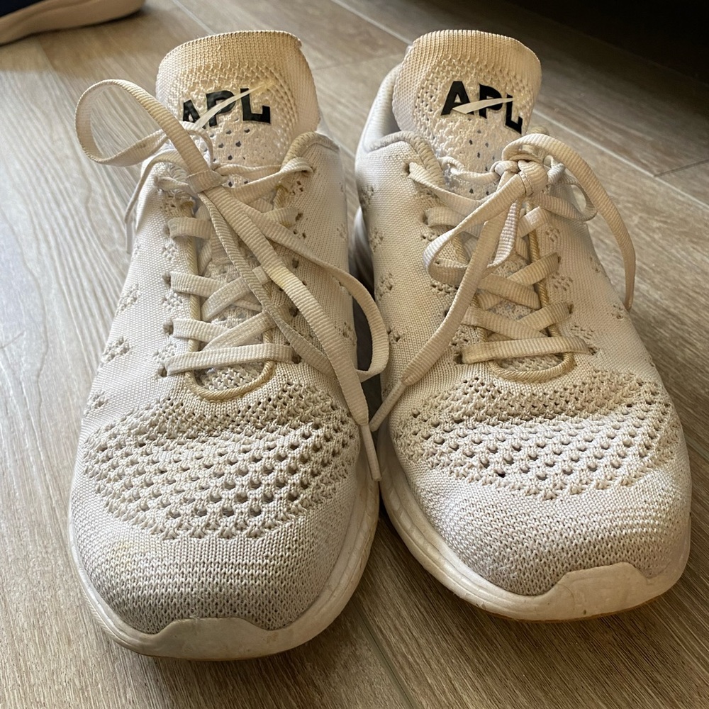 White APL sneakers
